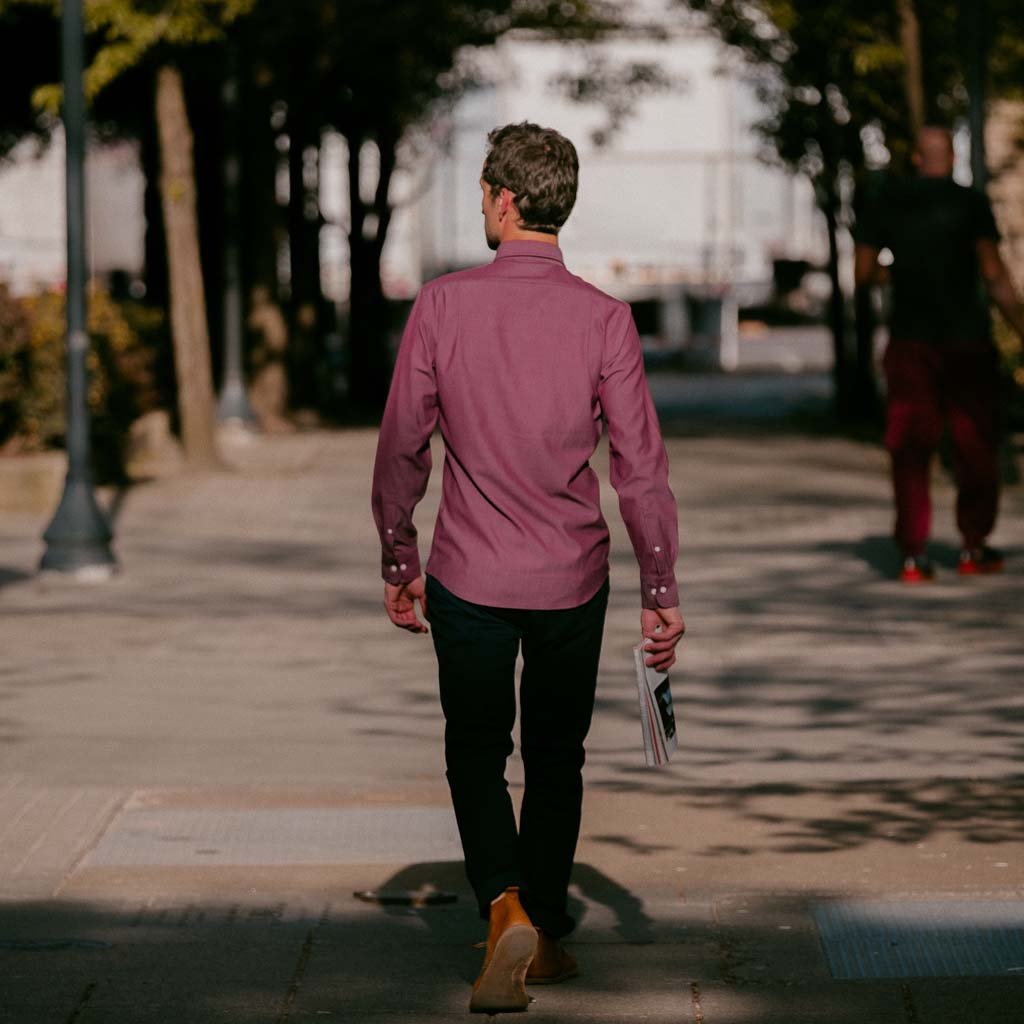 model-spec: Brian is 5'9" and wears size S Slim